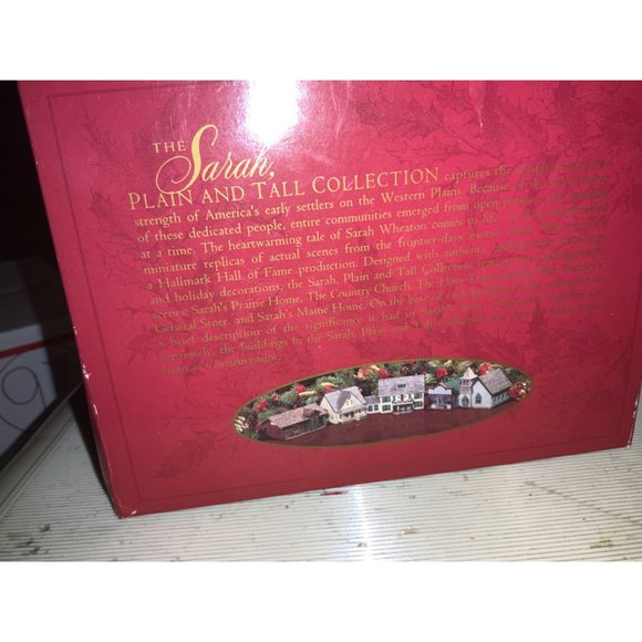 Hallmark Sarah Plain and Tall Hays Train Station House Building - Picture 4 of 15